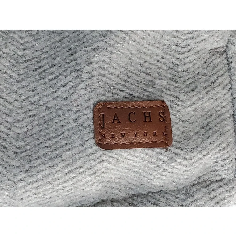 JACHS New York Mens XXL Shirt Jacket Gray Premium Outdoors Wool Blend Shacket